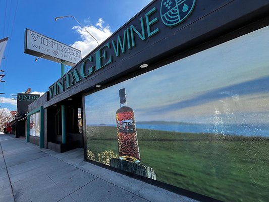 Vintage wine and spirits