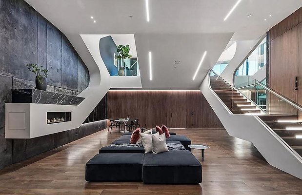 This-16500000-Stunning-Home-in-The-Highly-Coveted-Hills-of-Bel-Air-has-An-Automotive-Inspired-Intelligible-Shell-9