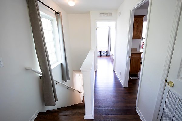 Townhome D1 Upstairs Hallway