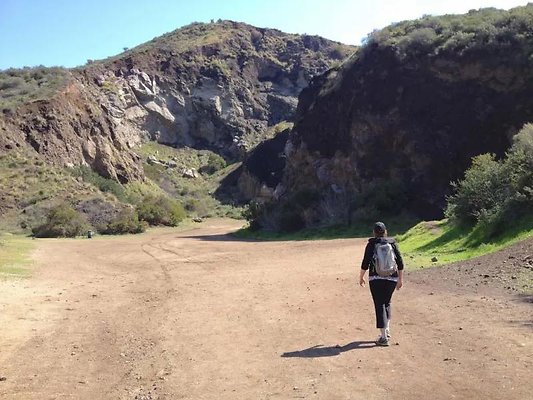 Approaching-Bronson-Cave