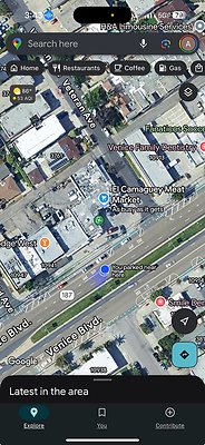 W.Bound Venice at Veteran Ave (El Camaguey)