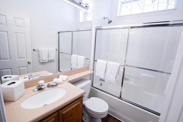 Townhome D1 Downstairs Bathroom